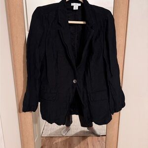 Halston Heritage Classic Black Blazer